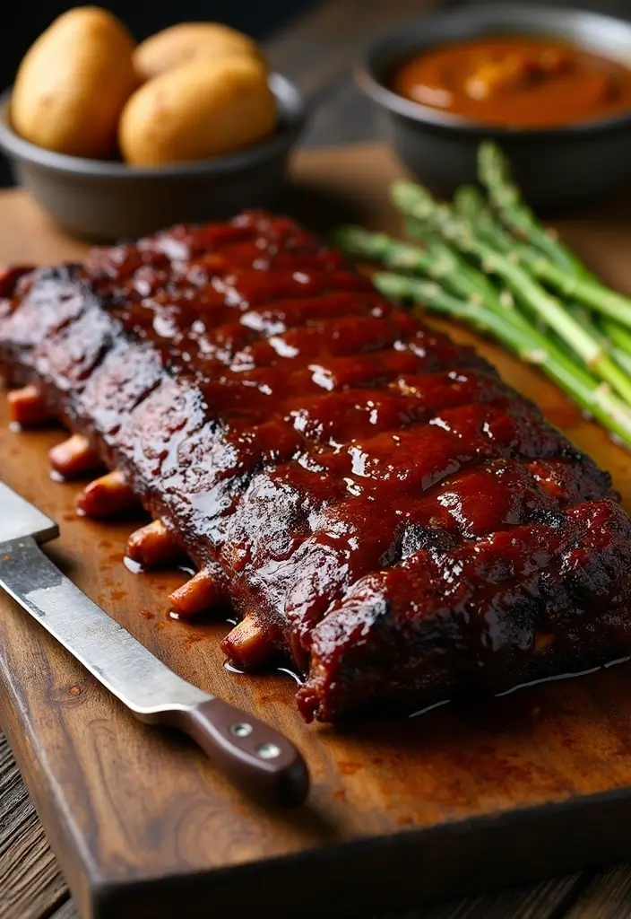 30 Smoked Rib Dinner Recipes That Steal the Show - 10. Whiskey BBQ Smoked Ribs