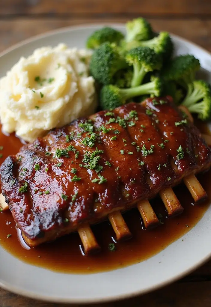 30 Smoked Rib Dinner Recipes That Steal the Show - 16. Honey Garlic Smoked Ribs