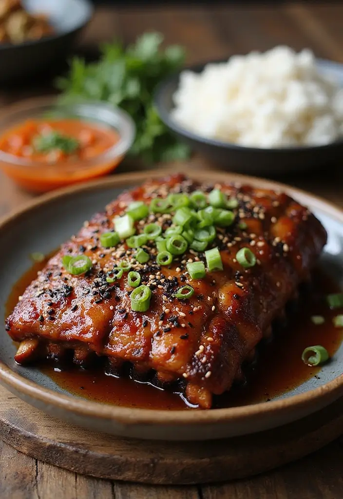 30 Smoked Rib Dinner Recipes That Steal the Show - 2. Korean BBQ Smoked Ribs