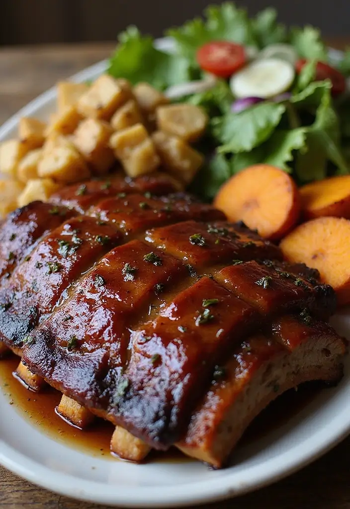30 Smoked Rib Dinner Recipes That Steal the Show - 20. Apple Cider Glazed Smoked Ribs