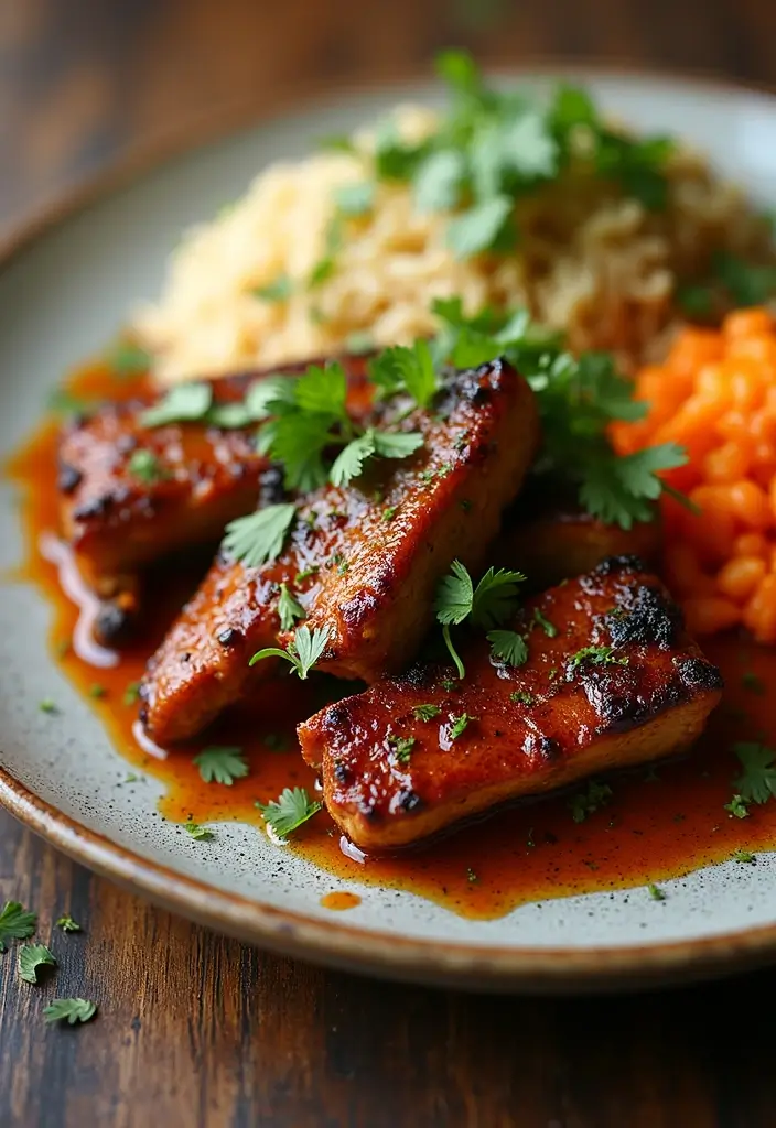 30 Smoked Rib Dinner Recipes That Steal the Show - 21. Curry Spiced Smoked Ribs