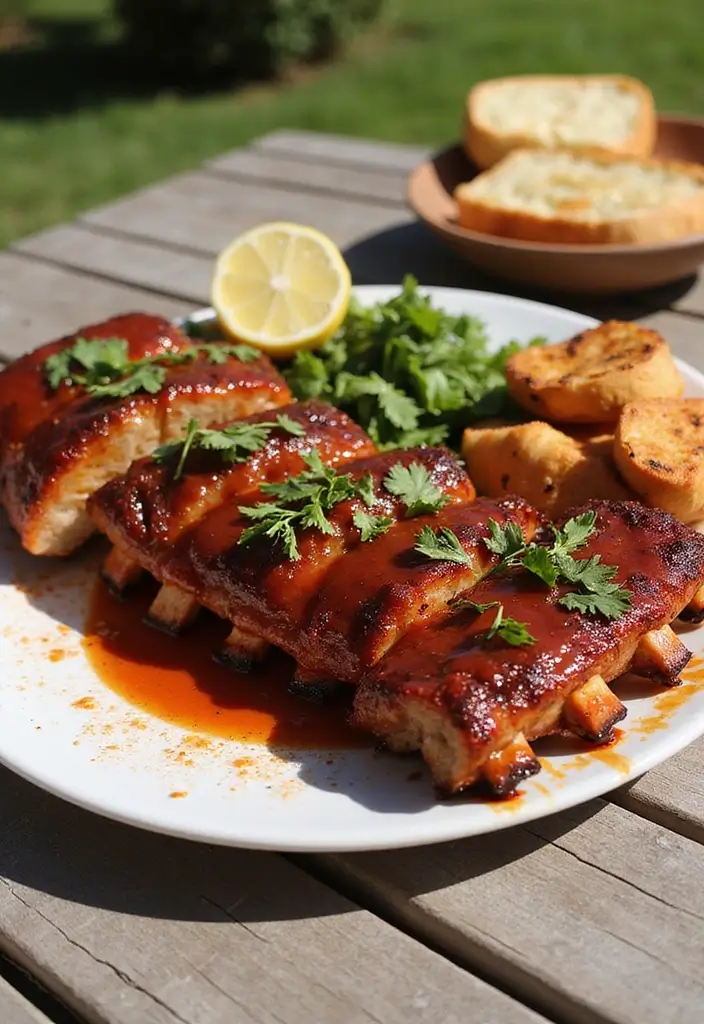 30 Smoked Rib Dinner Recipes That Steal the Show - 28. BBQ Sriracha Honey Glazed Ribs