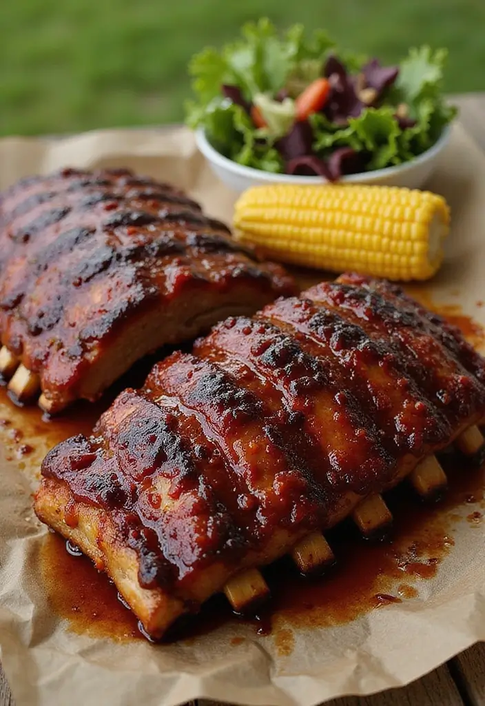 30 Smoked Rib Dinner Recipes That Steal the Show - 3. Spicy Chipotle Smoked Ribs