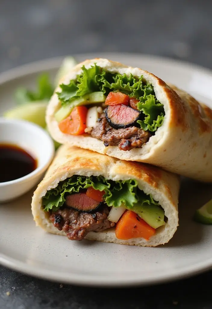 30 Steak Burrito Recipes That Pack Bold, Delicious Flavor - 14. Steak & Avocado Sushi Burrito