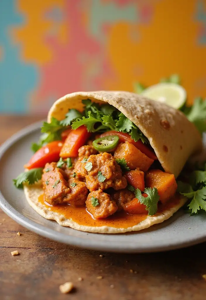 30 Steak Burrito Recipes That Pack Bold, Delicious Flavor - 20. Red Curry Steak Burrito