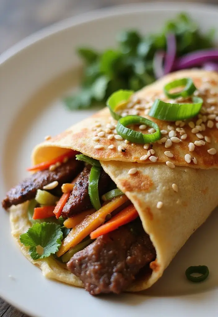 30 Steak Burrito Recipes That Pack Bold, Delicious Flavor - 3. Teriyaki Steak Burrito