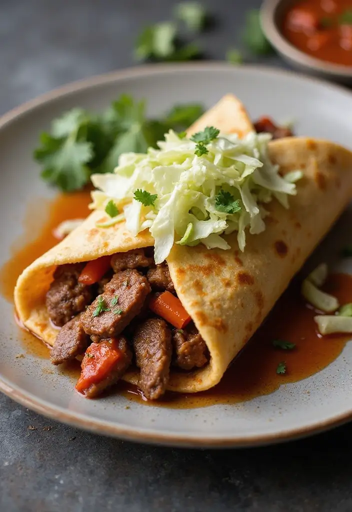 30 Steak Burrito Recipes That Pack Bold, Delicious Flavor - 30. Steak & Sriracha Burrito