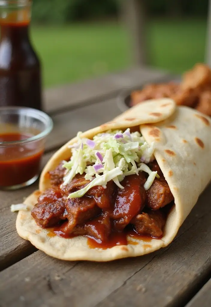 30 Steak Burrito Recipes That Pack Bold, Delicious Flavor - 6. BBQ Steak Burrito