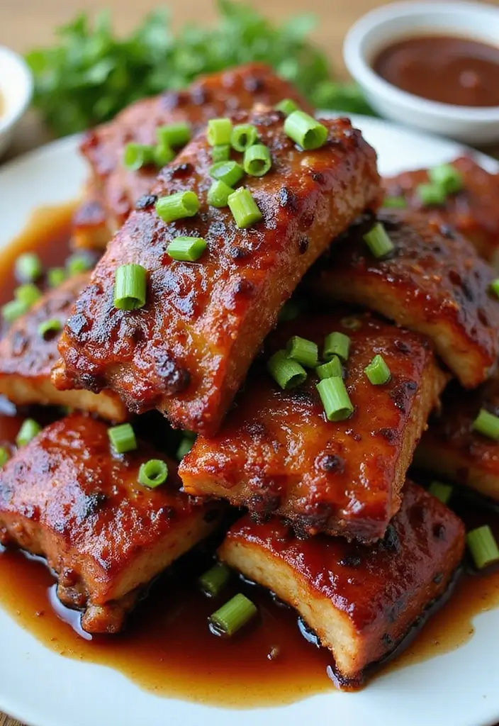 30 Sweet and Tangy Pork Rib Recipes That Steal the Show - 11. BBQ Ginger Soy Ribs