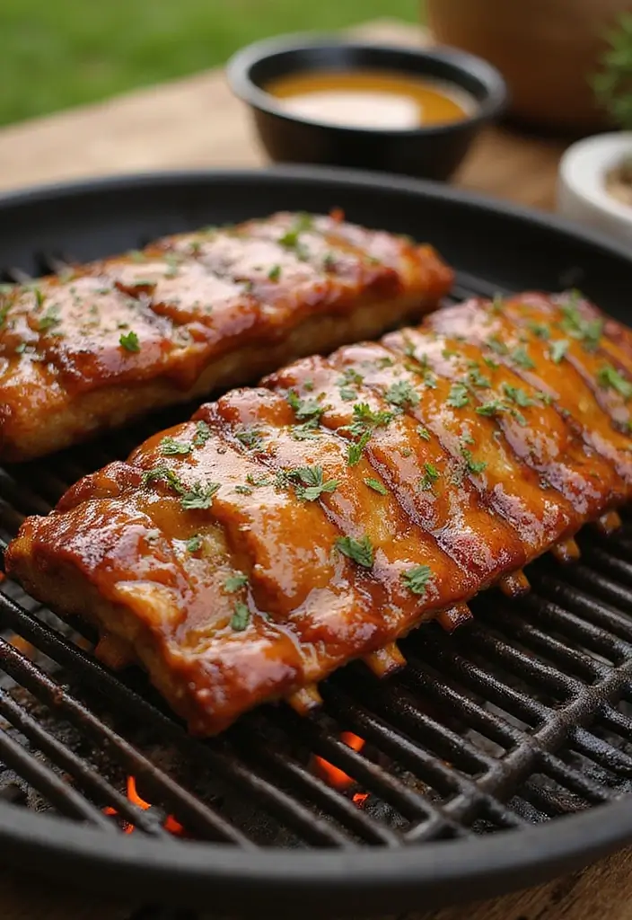 30 Sweet and Tangy Pork Rib Recipes That Steal the Show - 2. Honey-Mustard Glazed Ribs