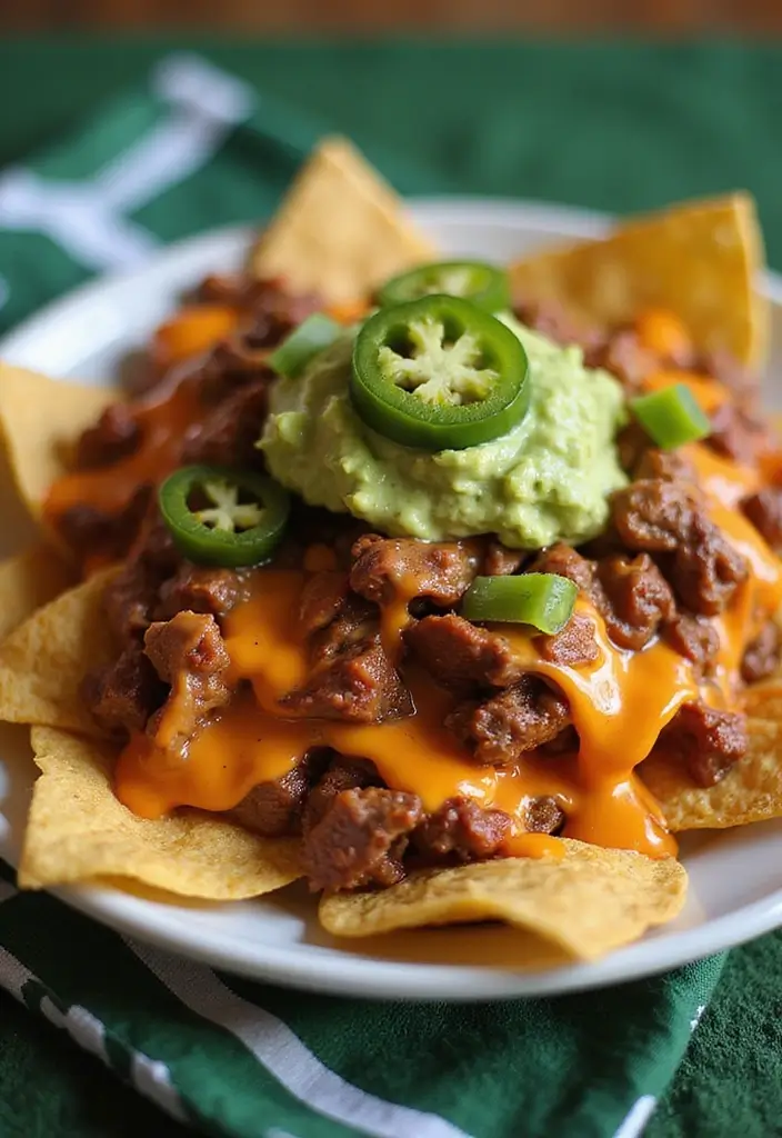 31 BBQ Brisket Ideas That Impress at Every Gathering - 11. Brisket Nachos