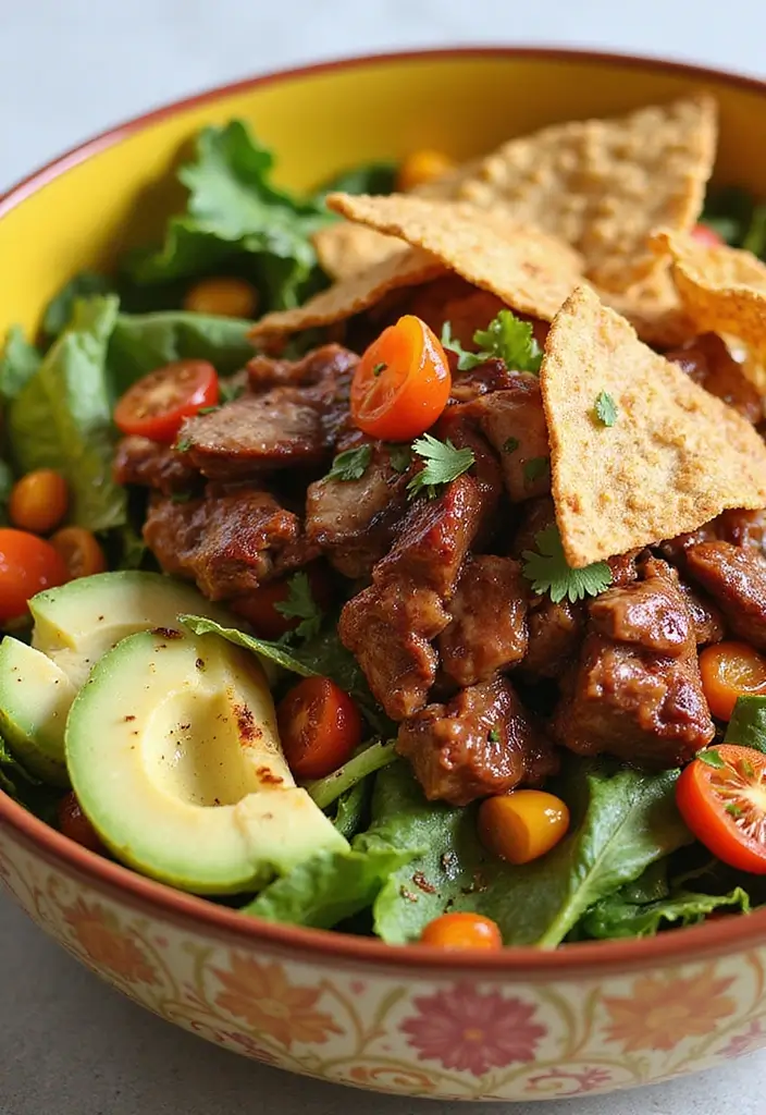 31 BBQ Brisket Ideas That Impress at Every Gathering - 18. BBQ Brisket Salad
