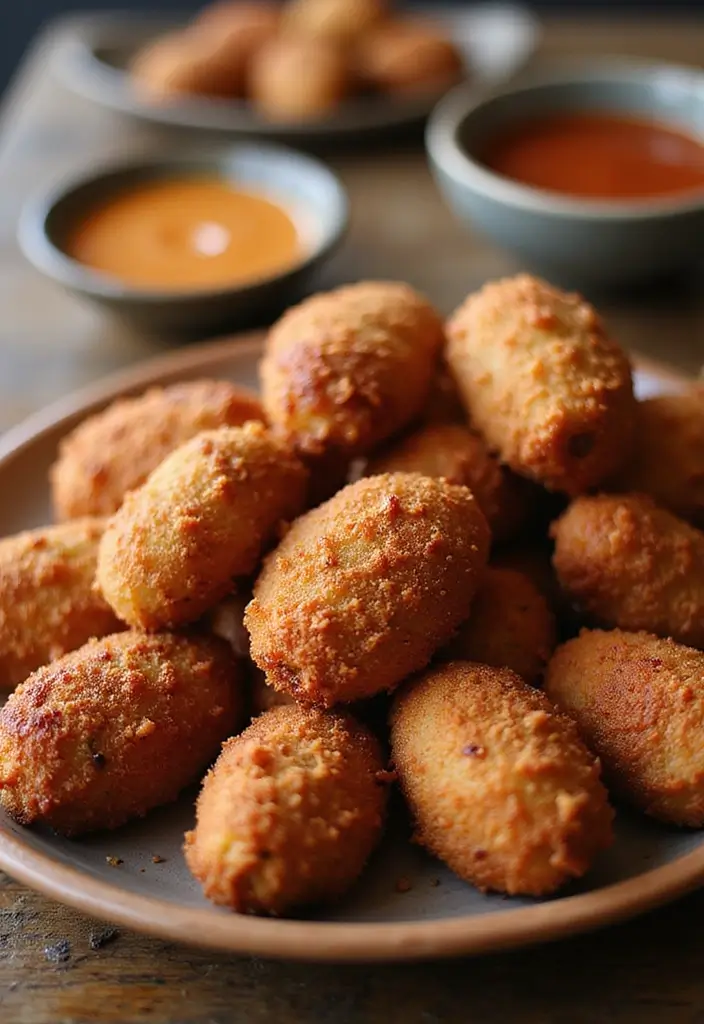 31 BBQ Brisket Ideas That Impress at Every Gathering - 22. BBQ Brisket Croquettes