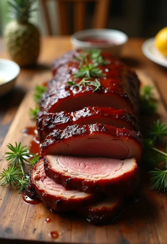 31 BBQ Brisket Ideas That Impress at Every Gathering - 9. Maple Glazed Brisket