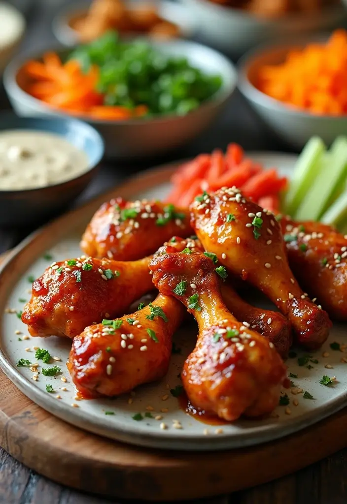 31 Buttery Chicken Drumstick Recipes That Melt in Your Mouth - 20. Spicy Honey Garlic Drumsticks