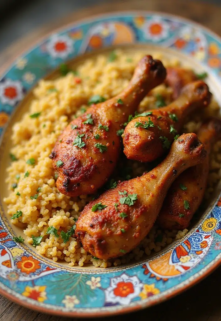 31 Buttery Chicken Drumstick Recipes That Melt in Your Mouth - 21. Moroccan Spiced Drumsticks