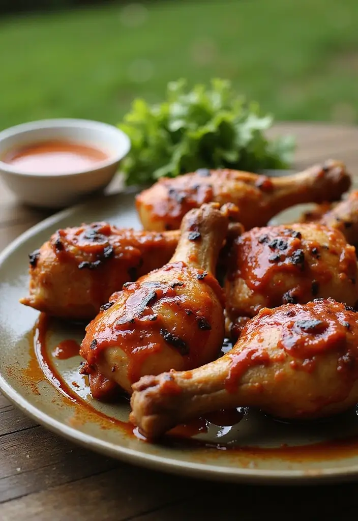 31 Buttery Chicken Drumstick Recipes That Melt in Your Mouth - 3. Spicy BBQ Drumsticks with Chipotle