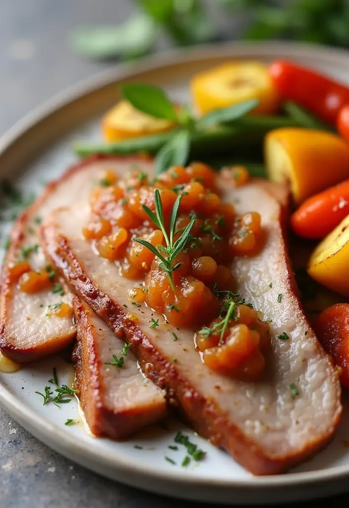 31 Pork Belly Recipes That Are Totally Worth the Indulgence - 15. Pork Belly with Apple Chutney