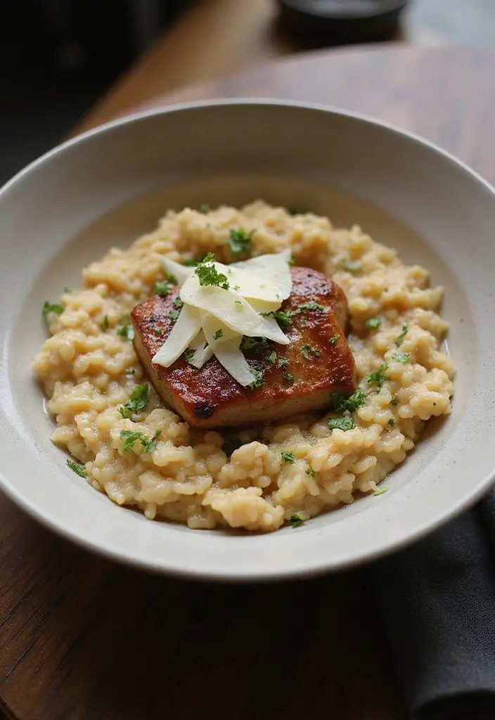 31 Pork Belly Recipes That Are Totally Worth the Indulgence - 29. Pork Belly Risotto