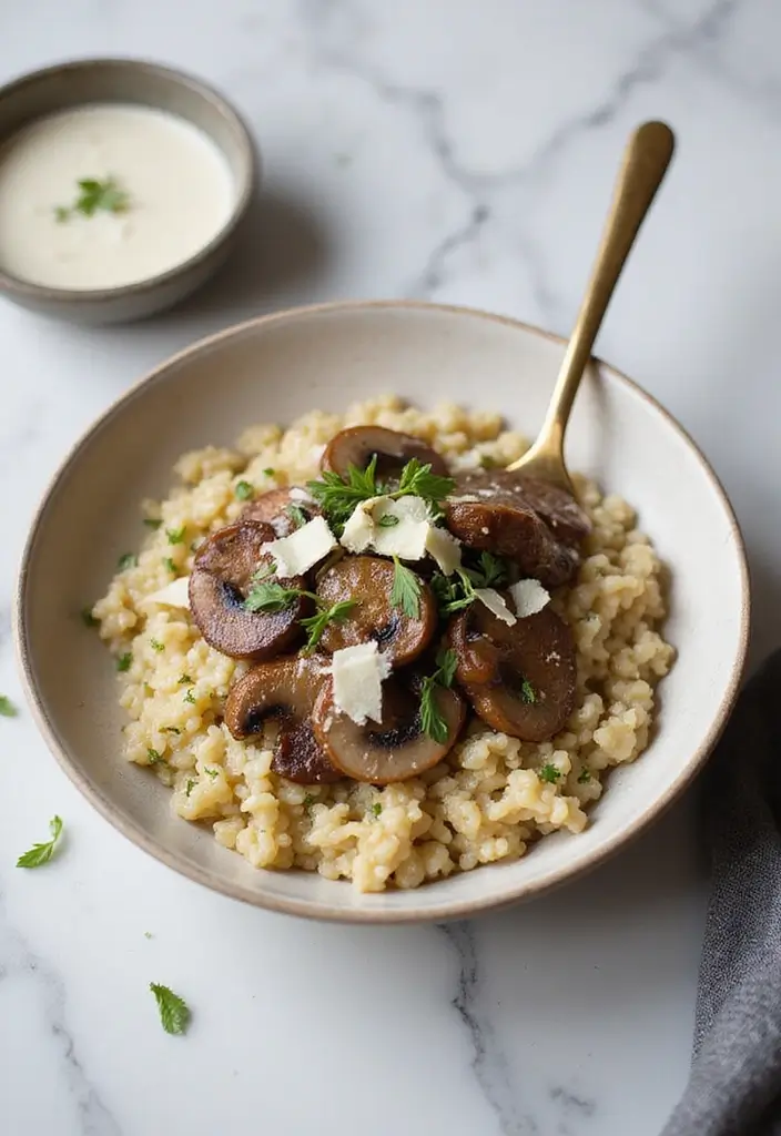 31 Pork Belly Recipes That Are Totally Worth the Indulgence - 31. Pork Belly and Mushroom Risotto