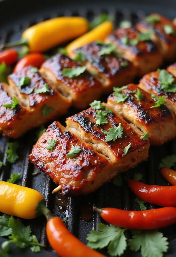 31 Pork Belly Recipes That Are Totally Worth the Indulgence - 9. Spicy Pork Belly Skewers