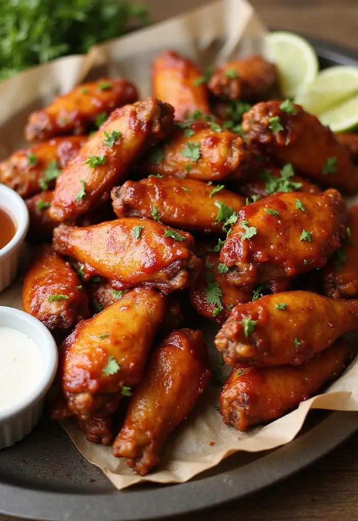 31 Smoked Meat Recipes That Backyard BBQ Fans Love - 10. Sweet and Sour Smoked Chicken Wings