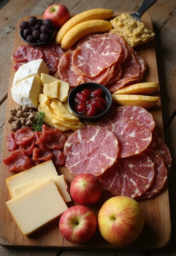 31 Smoked Meat Recipes That Backyard BBQ Fans Love - 15. Savory Smoked Meat and Cheese Board