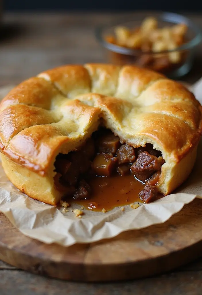 31 Smoked Meat Recipes That Backyard BBQ Fans Love - 27. Smoked Beef Pot Pie