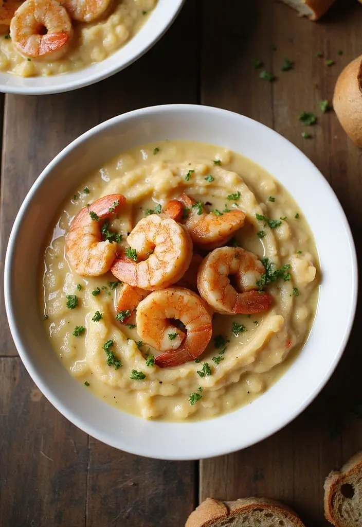 31 Smoked Meat Recipes That Backyard BBQ Fans Love - 28. Smoked Shrimp and Grits