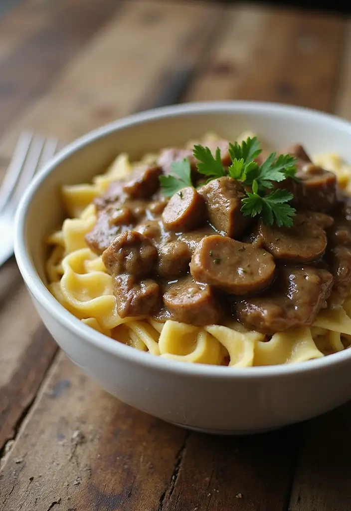 31 Smoked Meat Recipes That Backyard BBQ Fans Love - 30. Smoked Beef Stroganoff
