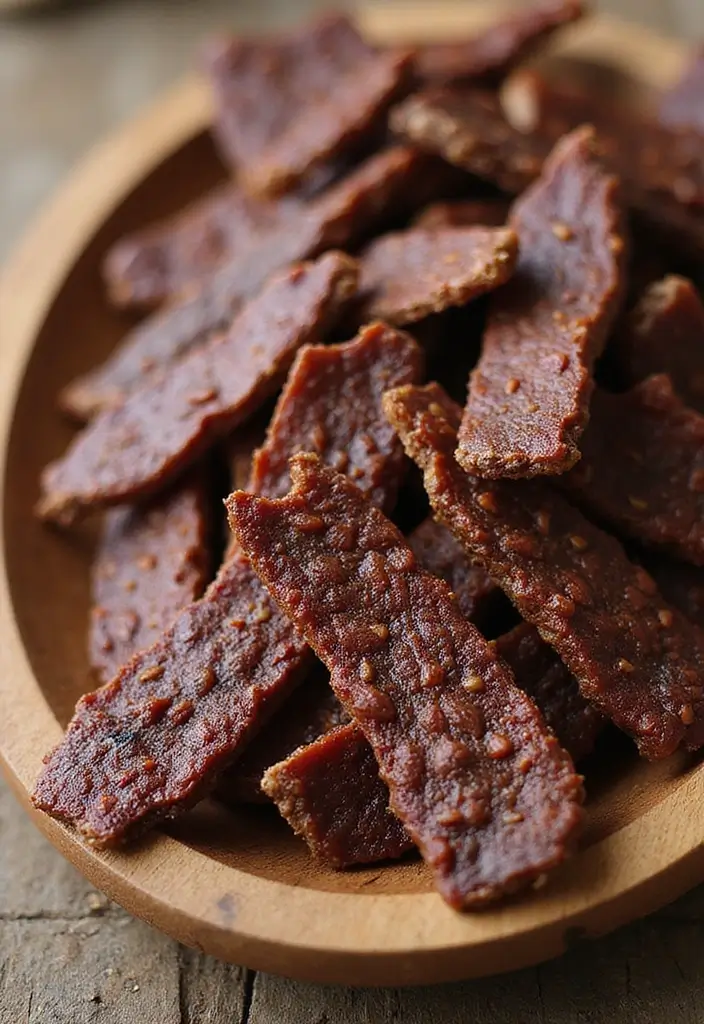 31 Smoked Meat Recipes That Backyard BBQ Fans Love - 7. Spicy Smoked Beef Jerky