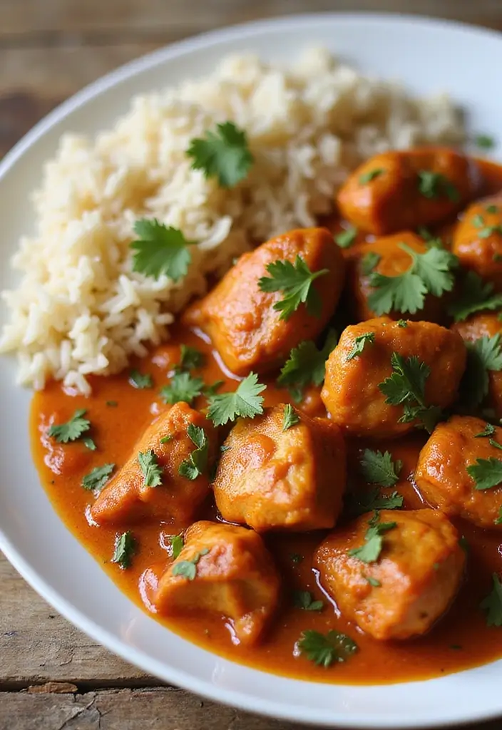 32 Crispy Chicken Innovations That Reinvent Dinner Classics - 6. Crispy Chicken Tikka Masala