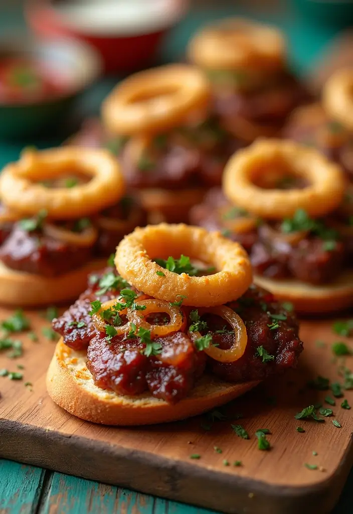 32 Trendy Steak Crostini Recipes to Impress Any Crowd - 9. BBQ Steak Crostini