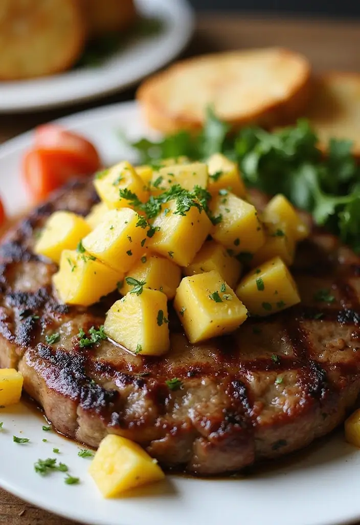 33 Ribeye Recipes That Bring Restaurant Flavor Home - 11. BBQ Ribeye with Pineapple Salsa