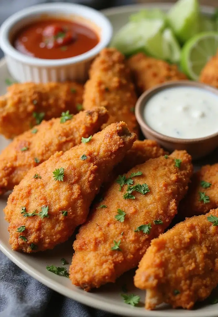 29 Crispy Chicken Tender Recipes That Kids Beg For - 4. Spicy Buttermilk Chicken Tenders