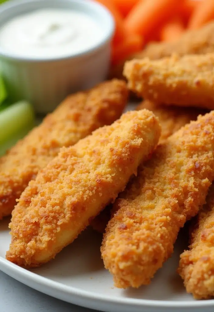 29 Crispy Chicken Tender Recipes That Kids Beg For - 8. Ranch Chicken Tenders