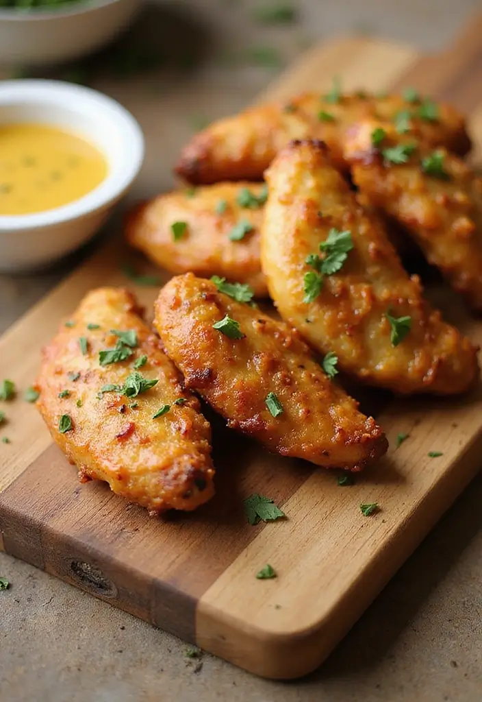29 Crispy Chicken Tender Recipes That Kids Beg For - 9. Maple Mustard Chicken Tenders